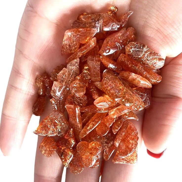 Hot Sale Gemstone Natural Gorgeous Great quality Gemstone Carved jewelry gold sun Wholesale Gems 14