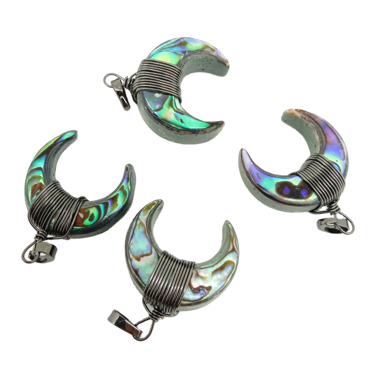 Fjólublár gimsteins lögun mismunandi litur náttúrulegur oriniga skartgrip 13