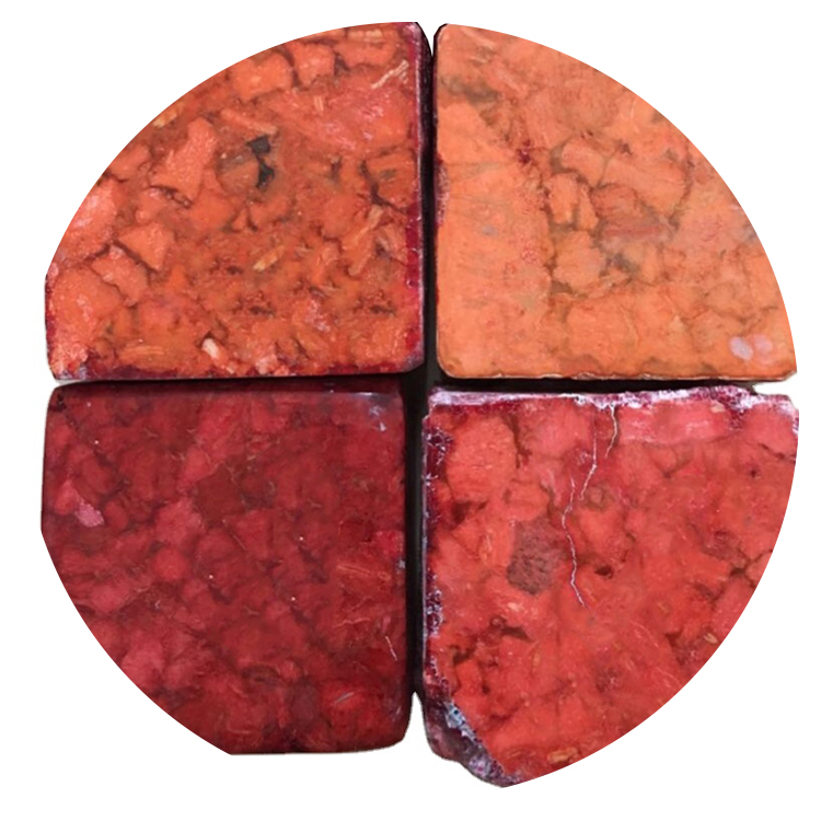 Materiale russu di pietra preziosa 7