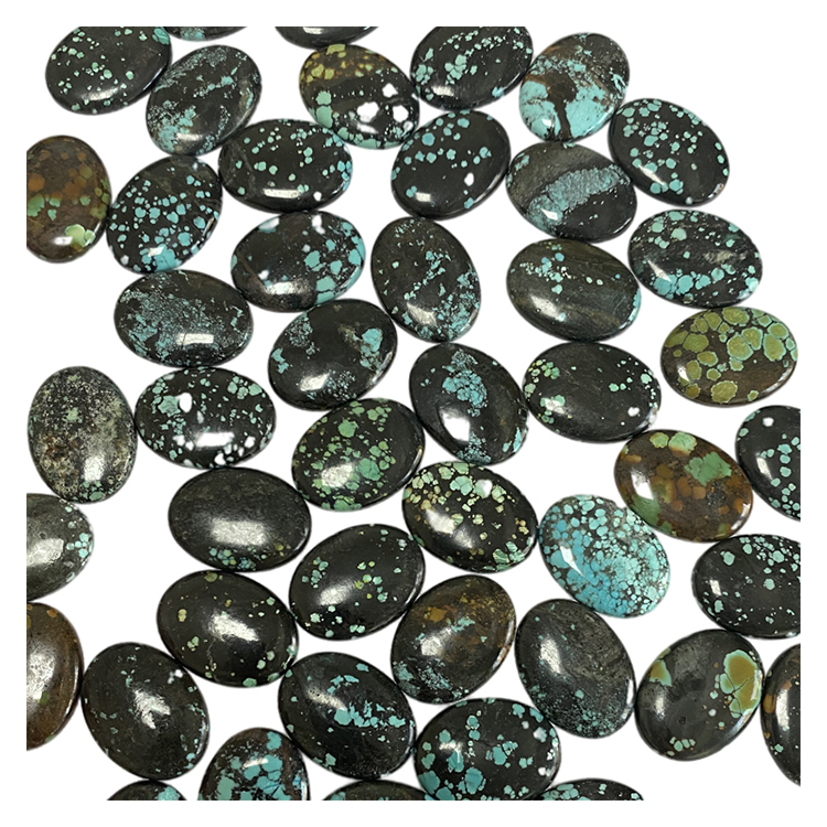 Moega matagofie turquoise Navettte Marquse Cabbochon 9