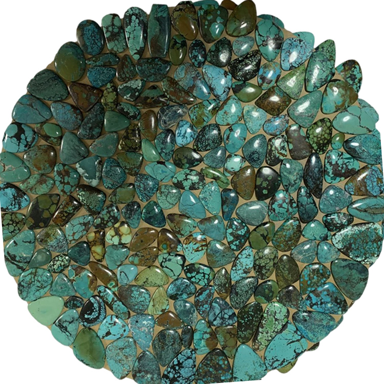Moega matagofie turquoise Navettte Marquse Cabbochon 10