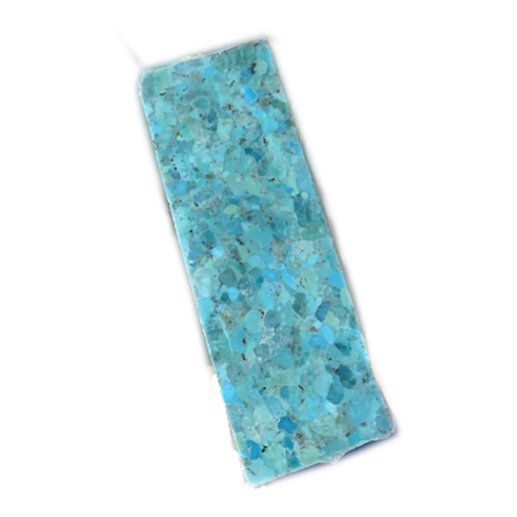 Segondè bon jan kalite turkwaz konprese materyèl ki graj Faktori pri natirèl ki graj materyèl turkwaz wòch 4