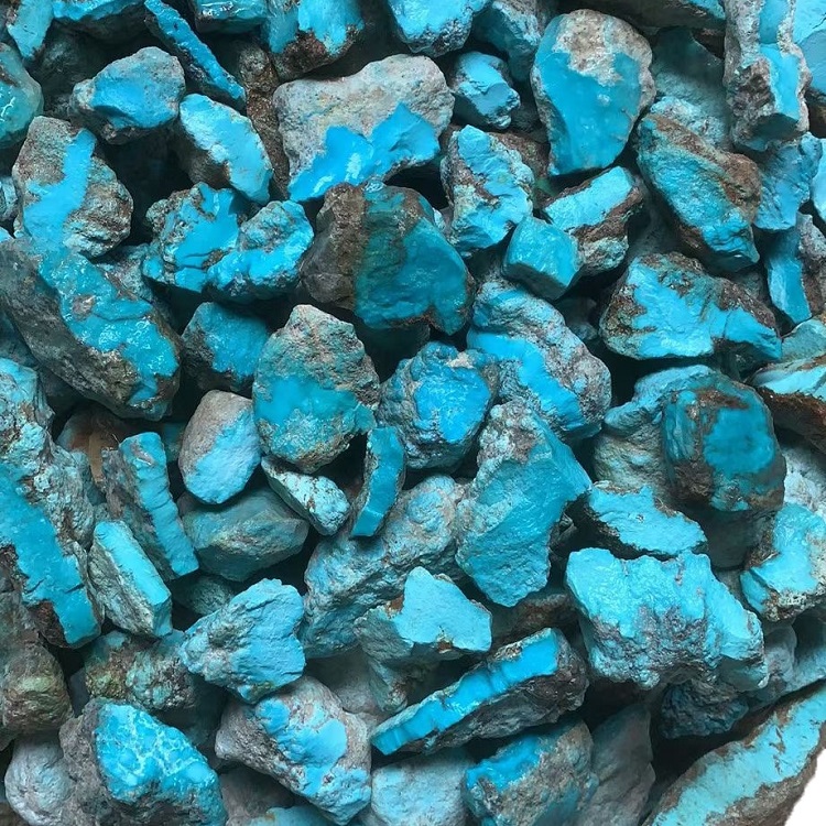 Natural Arizona Turquoise Raw For Jewelry Making Supplies 6