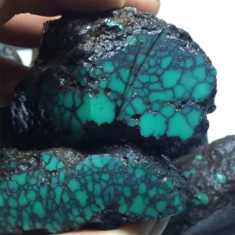 Natural Arizona Turquoise Raw For Jewelry Making Supplies 10