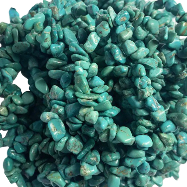 Onregelméisseg Nugget Edelsteen Türkis Perlen 18