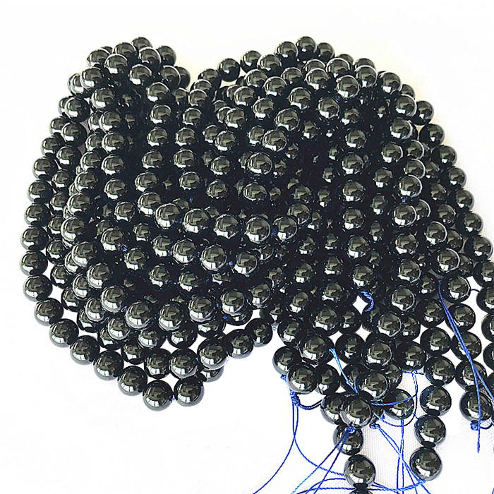 Black Onyx Round Beads 6mm 8mm 10mm Black Gemstone Loose Beads16\'\' Full Strand 14