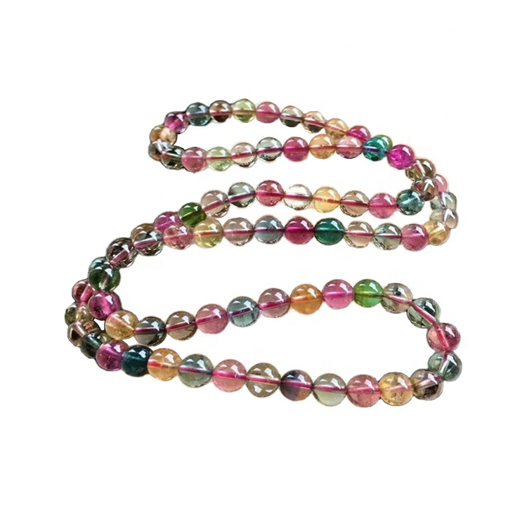 Manik-manik Bunder Tourmaline 100% Manik Wisata Turus 4mm 6mm 10mm 10mm 16 Strand 16 14