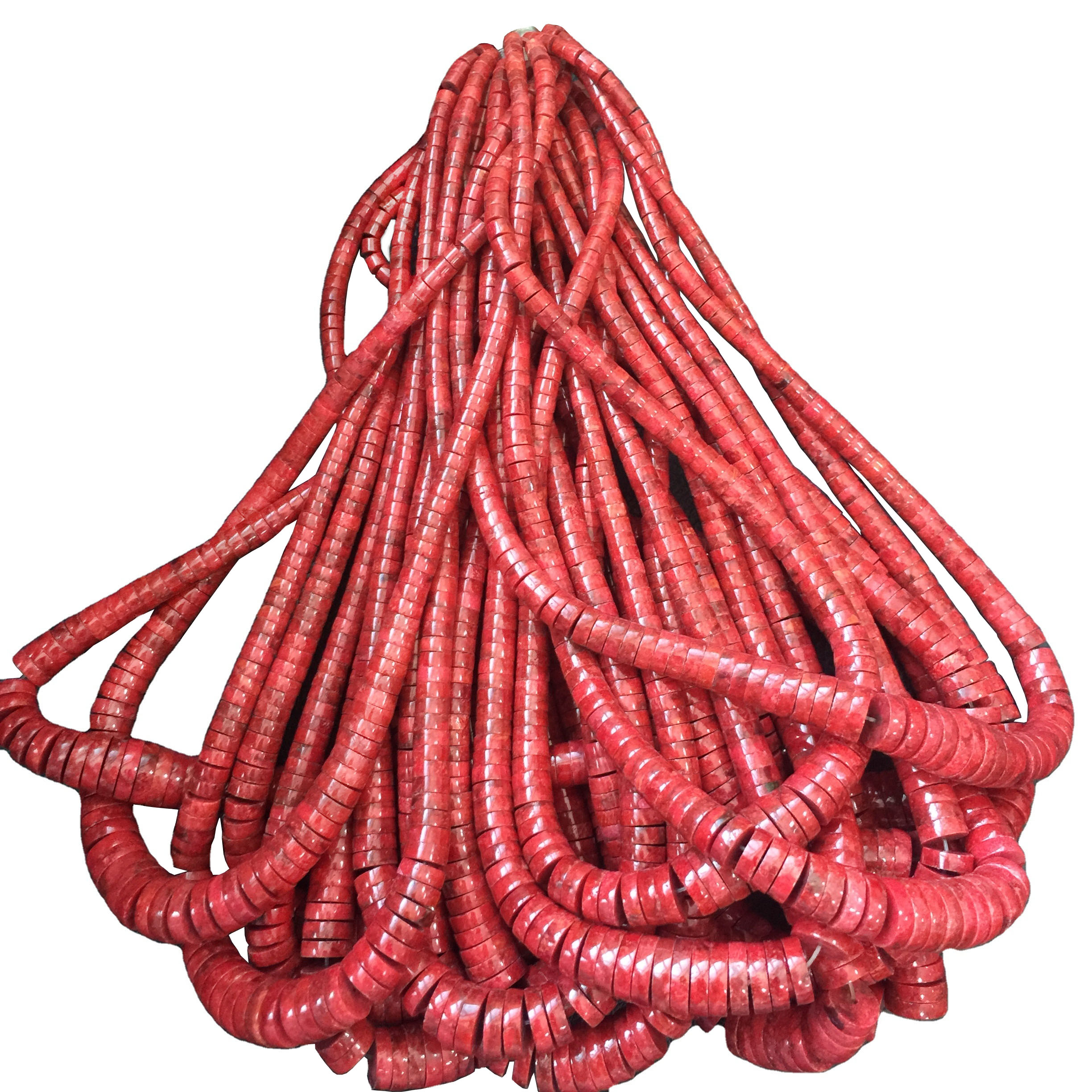 Manik-larangan tong minyak sing gedhe manik-manik coral neklace manik 14