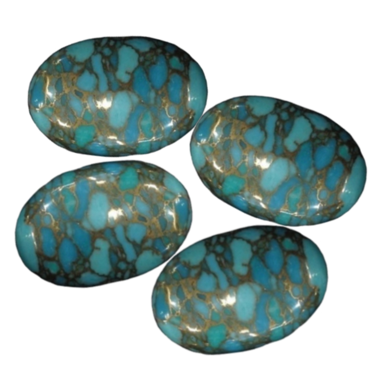 Copper turquoise cabochons and beads make mass quantity wholesale 15