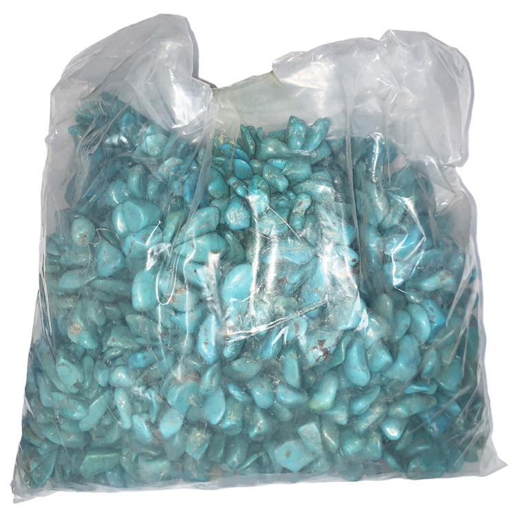 White Water Turquoise Nugget Beads 18