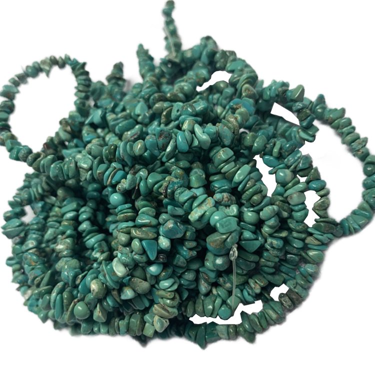 Turquoise gemsstone dị elu na-acha uhie uhie 18