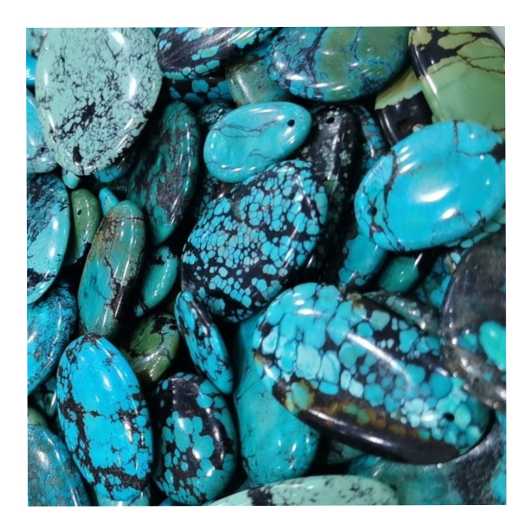 Wholesale Lot Turquoise Tibetan Turquoise cabochon Healing Turquoise Stone 15