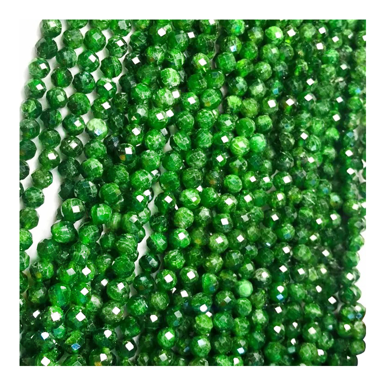 ប្រទេសរុស្ស៊ីធម្មជាតិ DIOPSIDE បានធ្វើអង្កាំប្រវែង 16 អ៊ីញ 14