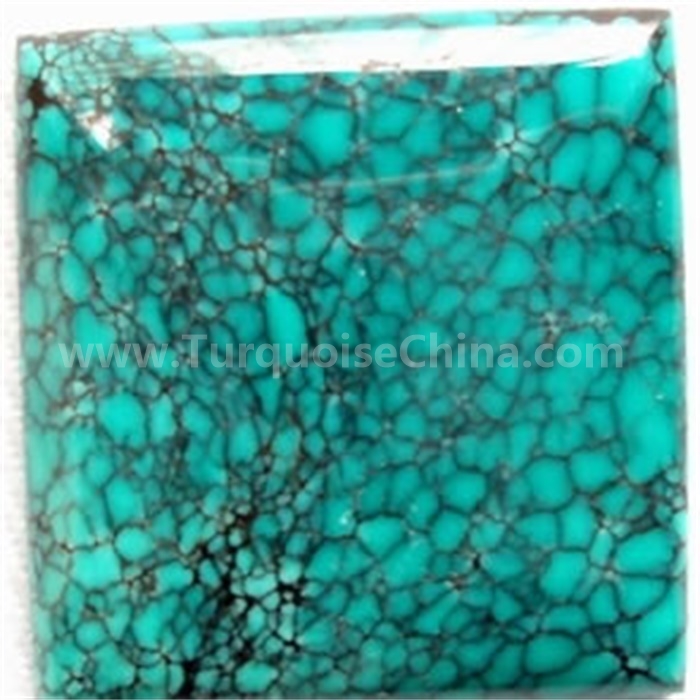 Custom spiderweb turquoise cabochons reliable supplier Manufacturer | ZH Gems 9