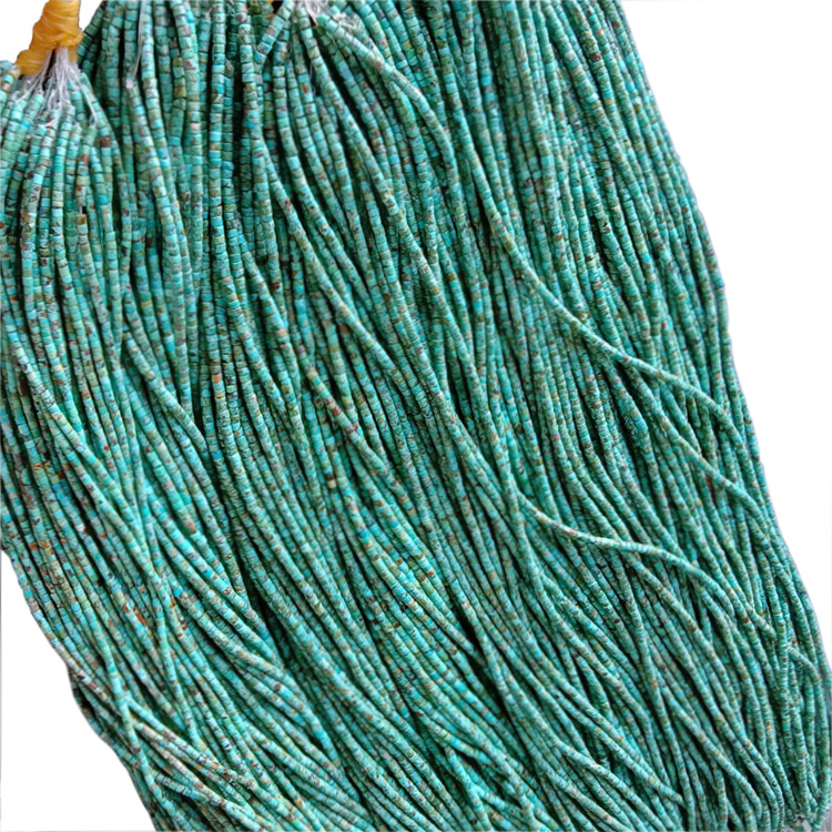 Natural Green Bule Turquoise Heishi Beads Various Sizes 18
