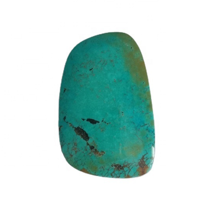 Natural turquoise cabochon calibrated flat back oval gemstone available in all calibrated sizes 15