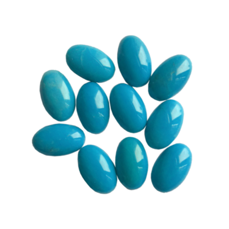 mohave turquoise cabochons precious gemstones Semi Precious stone Turquoise stone gemstone cabochon loose stone jewelry 15