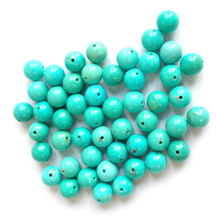 6mm 8mm 10mm 12mm 14mm Arizona turquoise sleeping beauty beads make wholesale 18