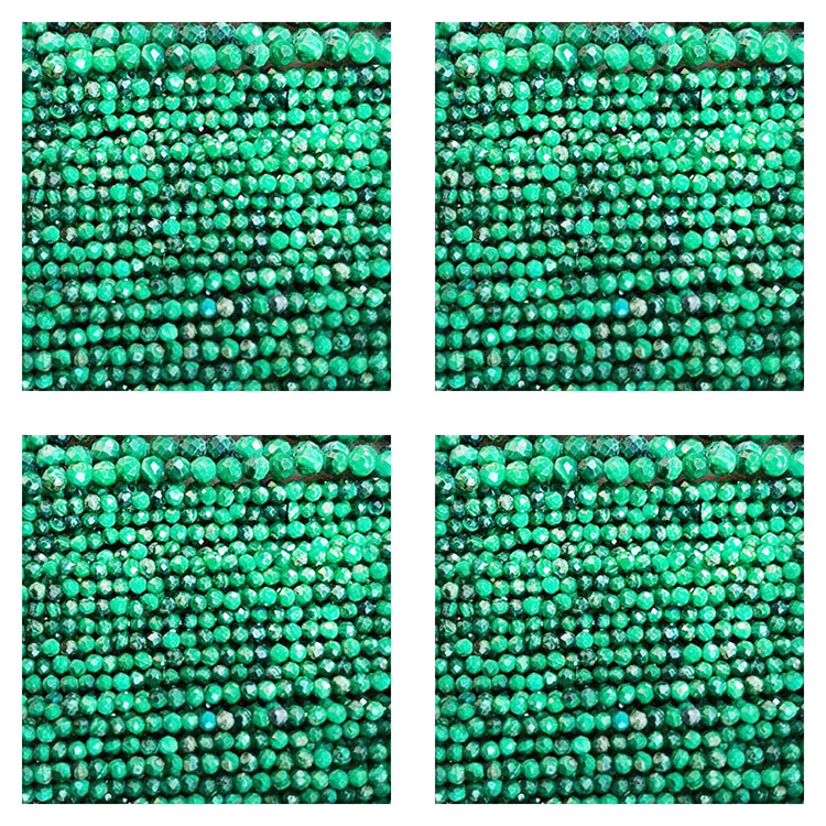 ធម្មជាតិពណ៌បៃតងធម្មជាតិមានជាតិអង្កាំប្រជ្រុយមូលអង្កាំ 38