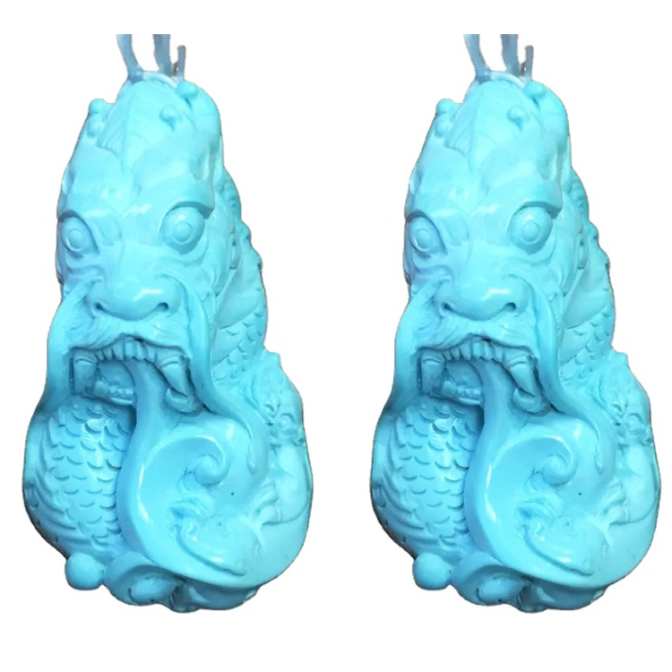 Native American Zuni Style rezbarije različne živali turquoise gemstone žival fetiš nakit 15