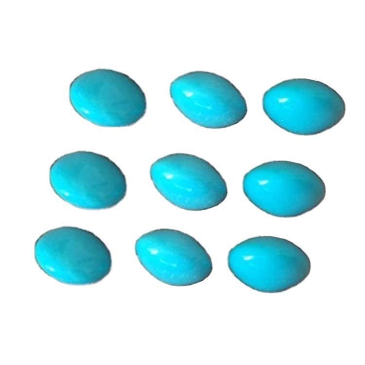 Natural Turquoise Disk Beads ювелірныя вырабы 18