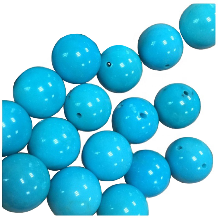 Arizona Turquoise Beads Sleeping Beauty Turquoise comptes 18