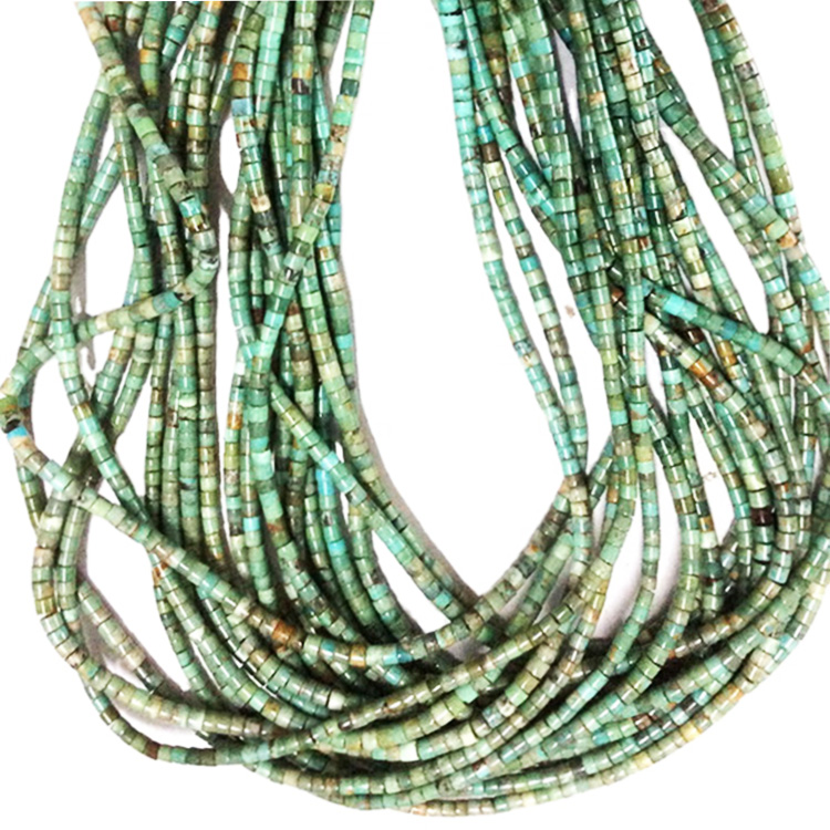 Обрађени тиркизни хеисхи гемстоне перле природне тиркизне хеисхи пелене пратећи тиркиз 18