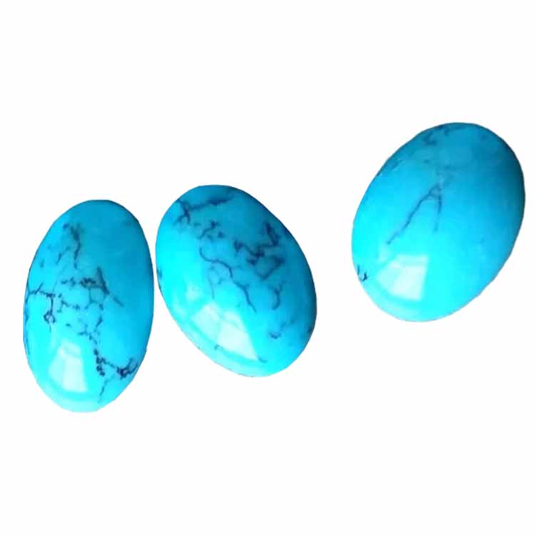 13x18 mm Naravna Arizona Turquoise Oval Cabochon Sleeping Beauty Loose Gemstones Turquoise Cabochon Gemstone 15