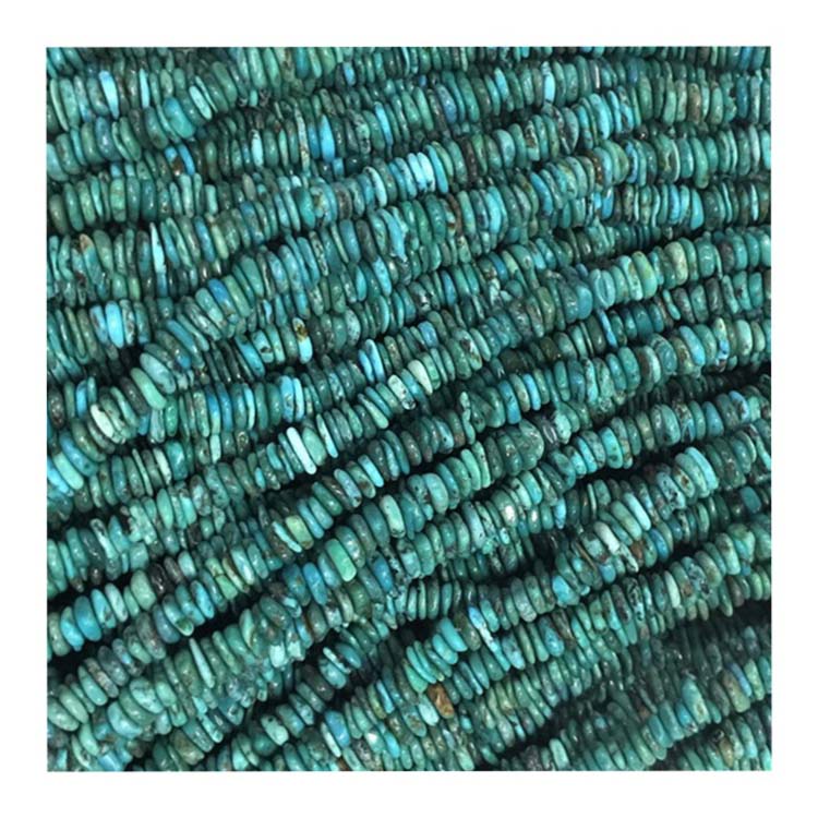 turquoise beads large hole 18