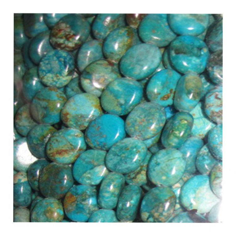 millor subministrament de perles ovalades turquesa | ZH Gems 6