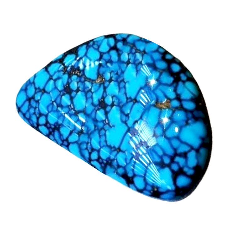 Kev cai turquoise cabochons kev muag khoom Chaw tsim tshuaj paus | ZH Cov 6