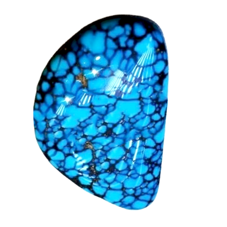 Kev cai turquoise cabochons kev muag khoom Chaw tsim tshuaj paus | ZH Cov 8