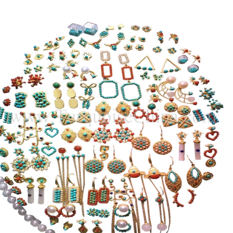 ZH Gemoj | Bela Turquoise Jewelersy Online Fidinda Provizanto 5
