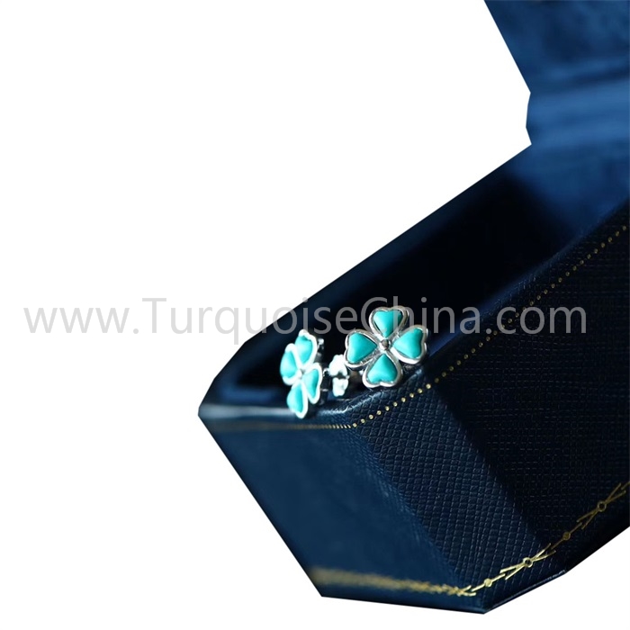 izvrsne tirkizno plave naušnice poslovne | ZH Gems 6