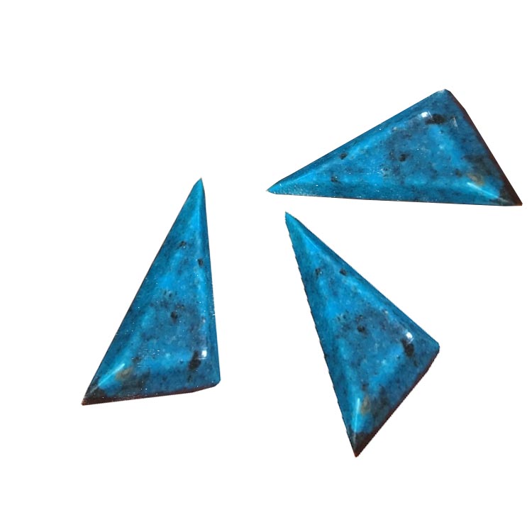 Lieliska trijstūra formas pērles bizness | ZH dārgakmeņi 8