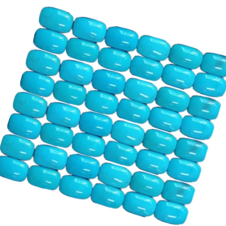 Mỹ ngủ đẹp đệm vuông cabochons từ mỏ arizona 15