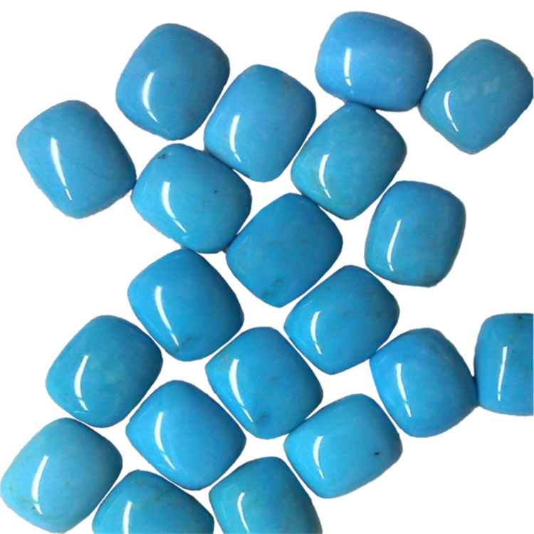Dormiens pulchritudinem Turquoise Quadratum Cushion Cabochons Gemstone Jewelry 15