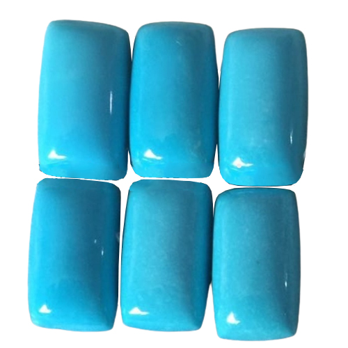 Beauté de dormissement bleu turquoise coussin coussin Cabochon des pierres précieuses en vrac 16