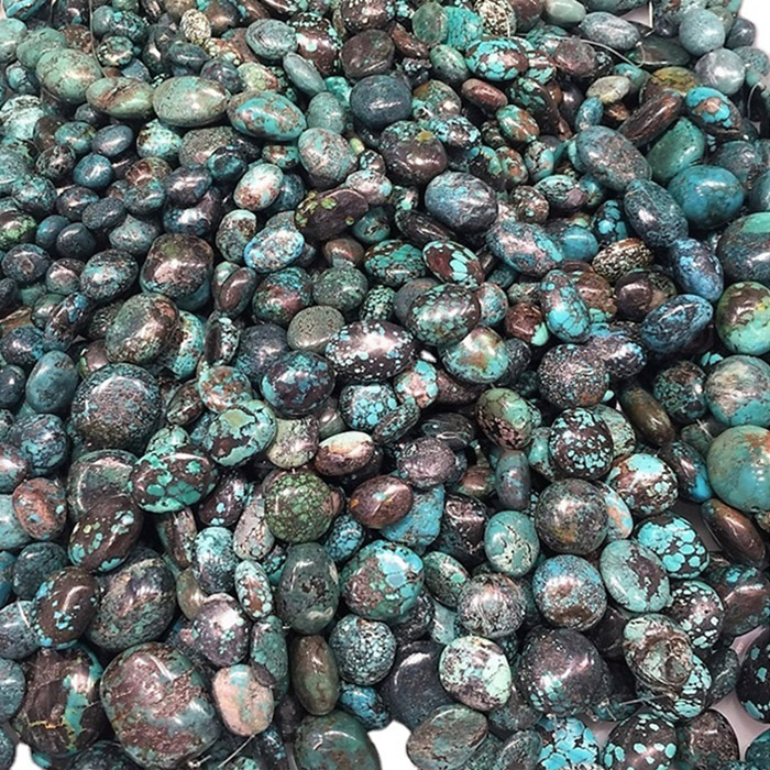 Naturalne niebieskie śpiące piękno turkusowy owalny kaboszon na złote i srebrne pierścienie diamentowe 18