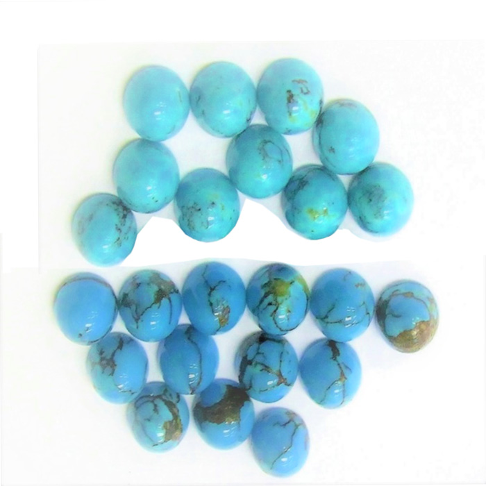 Sky Blue Turquoise Bullet Loose Spacer Seed Stones Beads DIY Bracelets Necklace Jewelry Findings 18