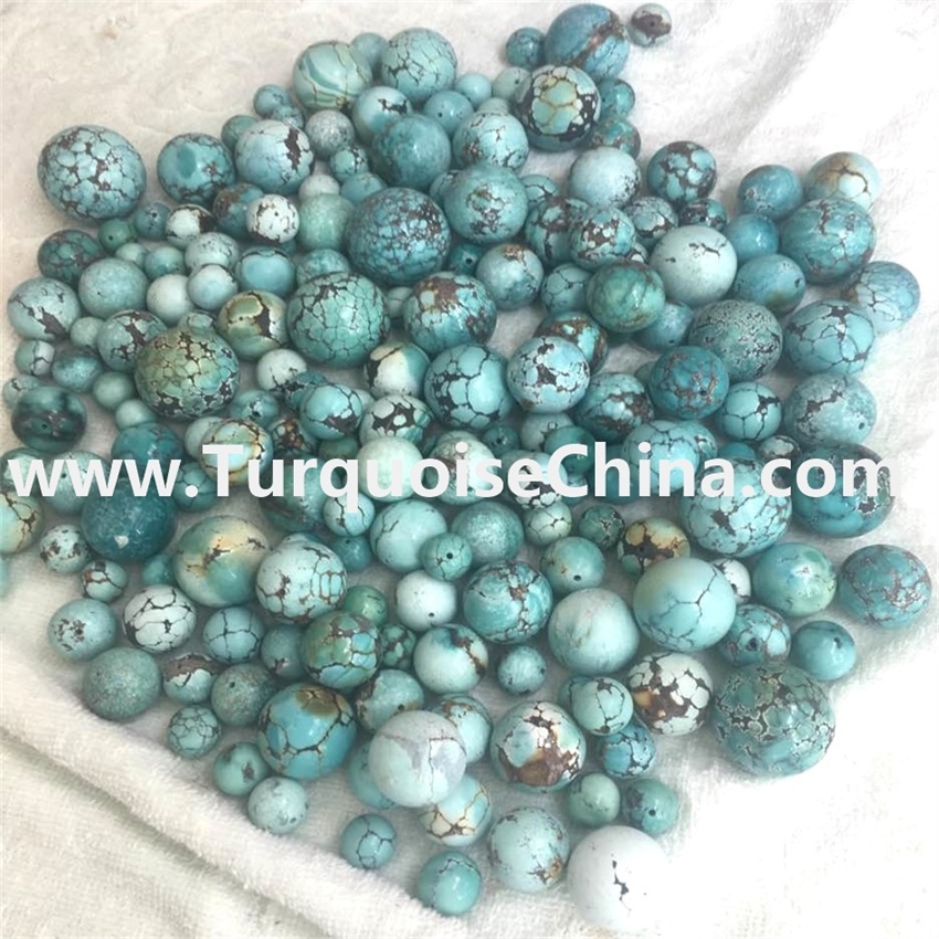 Kev cai 4mm turquoise hlaws txhim khu kev qha tsum Chaw tsim tshuaj paus | ZH Cov 6