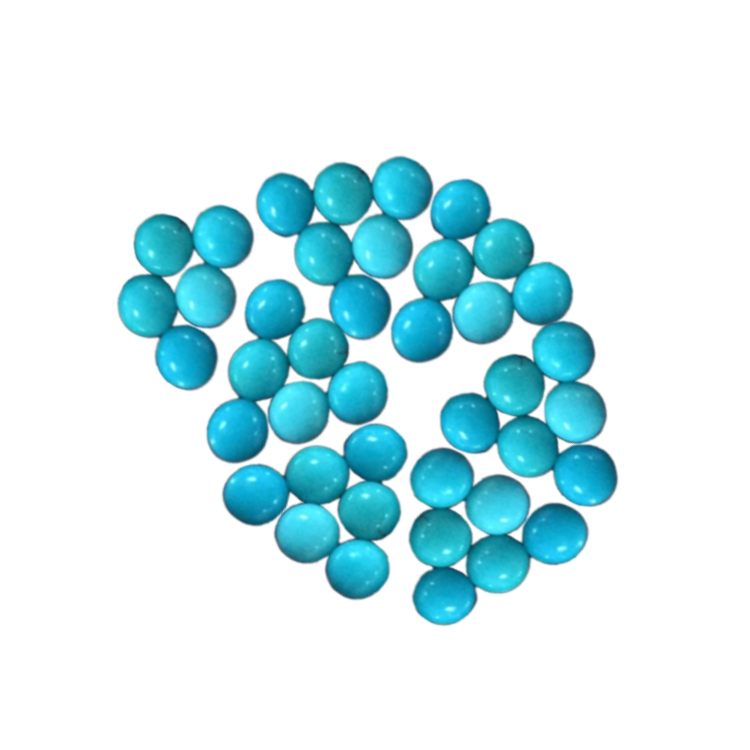 100% Sleeping Beauty Beauty Round Cabochons 15