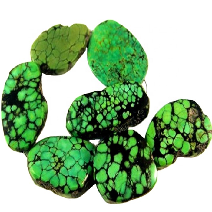 מנהג בלו טערקווויז קרעלן פאַרלאָזלעך סאַפּלייער פאַבריקאַנט | זש געמס 6