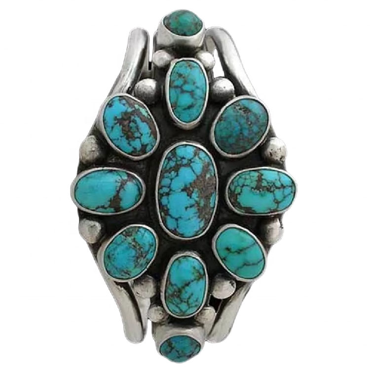 אָעם & אָדם טערקווויז באַנגלע בראַסלעט פּרייַז רשימה | זש געמס 6