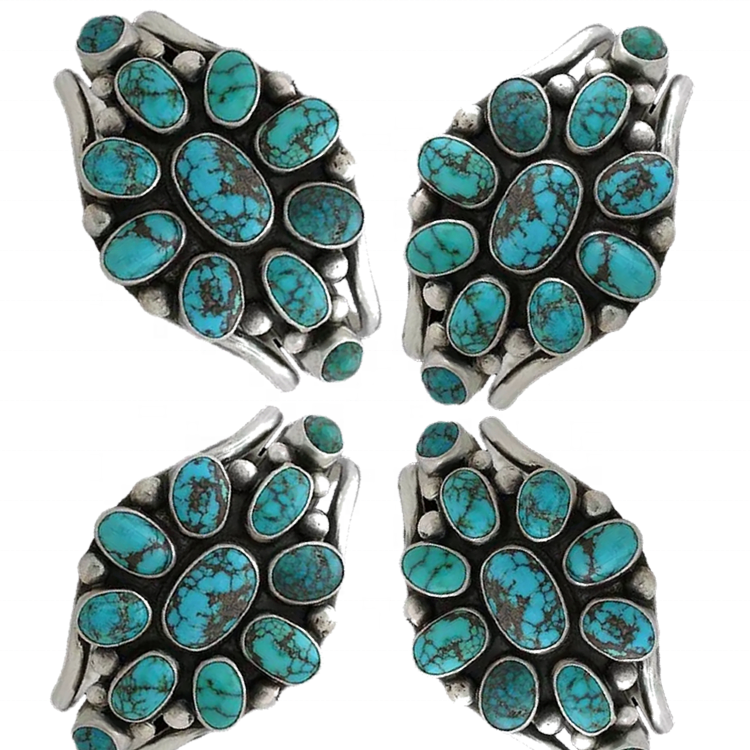 אָעם & אָדם טערקווויז באַנגלע בראַסלעט פּרייַז רשימה | זש געמס 7