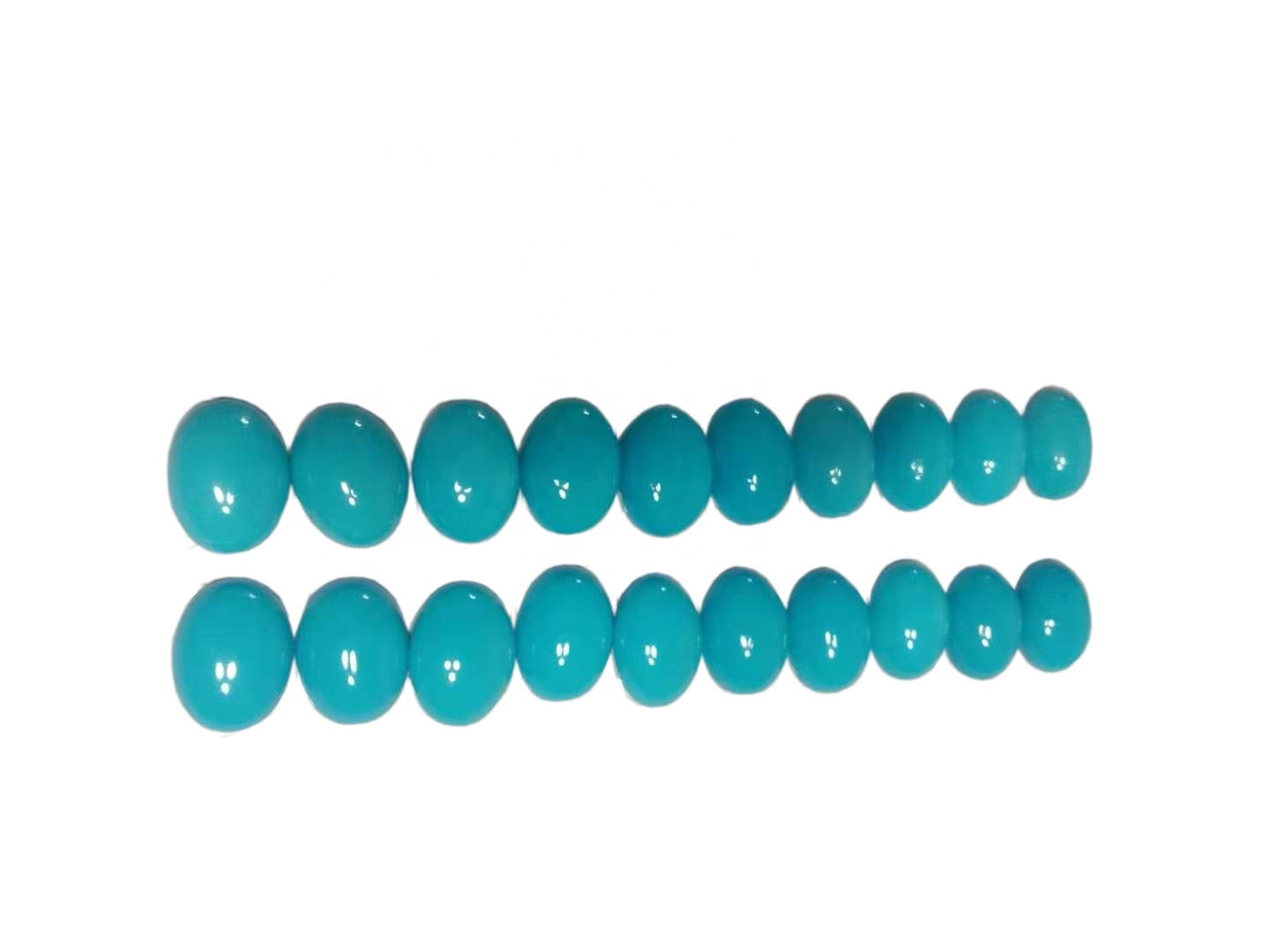 Тиркизни овал 13к18мм Цабоцхон Слеепинг Беаути Аризона Тиркуоисе овал Цабоцхон Смоотх Полисхед Гемстоне 9