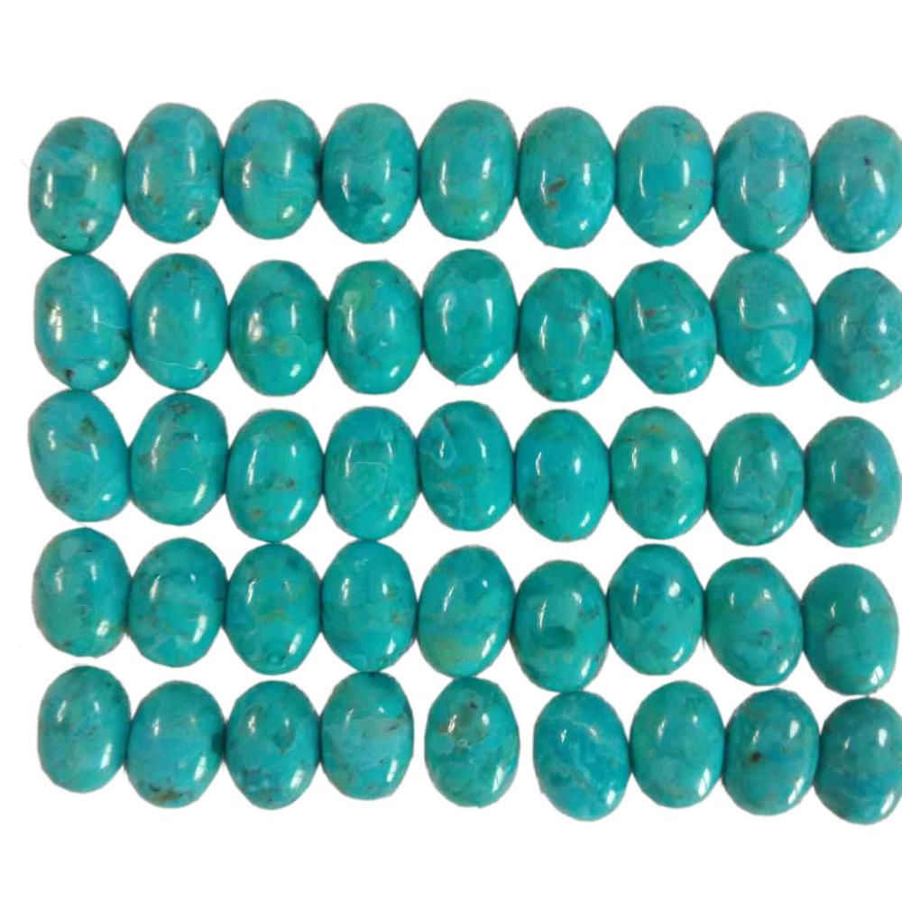 Тиркизни овал 10к14мм Цабоцхон Натурал Туркуосе Цабоцхон 7