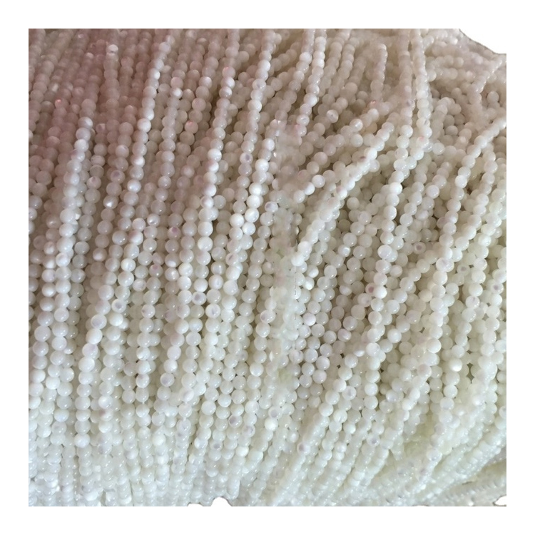 4mm 4.25mm 4.5mm 4.75mm प्राकृतिक रूपमा Tridacna गोल मोती थोक बनाउँछ 11