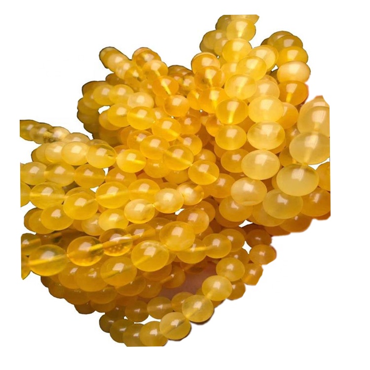 Bracelet de cire d'abeille jaune naturelle / bracelets d'abeille ambre pour femmes hommes meilleur ami 7