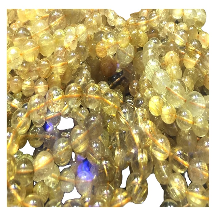 គ្រឿងអលង្ការម៉ូតពណ៌មាសធម្មជាតិដែលមានគុណភាពខ្ពស់រ៉ែមាសខាញ់ពណ៌ស 7